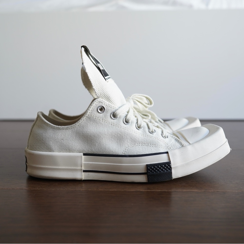Converse x Rick Owens DRKSHDW Turbodrk Chuck 70 Low top White Sneakers